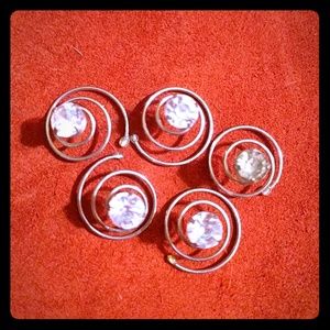 Twist in Hair crystals